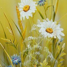 Схема вышивки «FLORES MARGARITAS2»