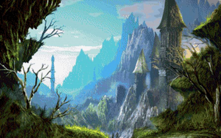 фэнтэзи - пейзаж - предпросмотр