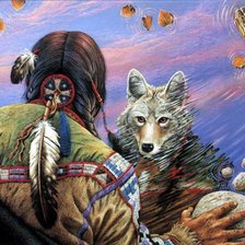 Схема вышивки «отражение»