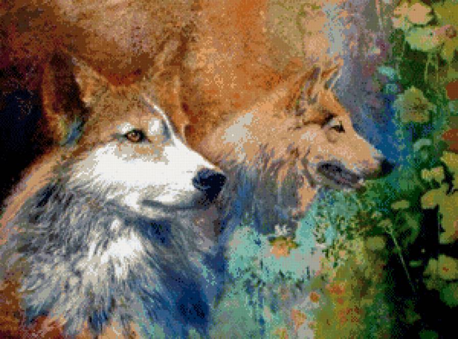 волки - животное, волк, природа - предпросмотр