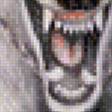 Предпросмотр схемы вышивки «белый волк» (№810487)