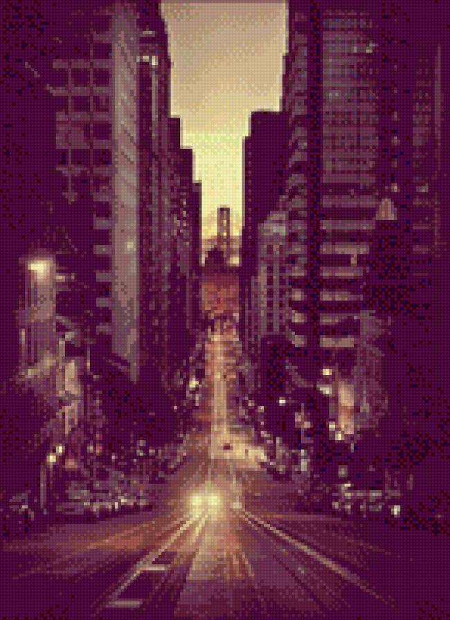 №810677 - машины, дома, мегаполис, дорога - предпросмотр