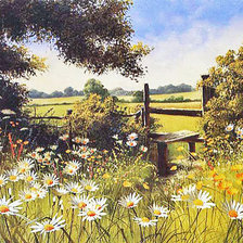 Схема вышивки «Літо в селі»