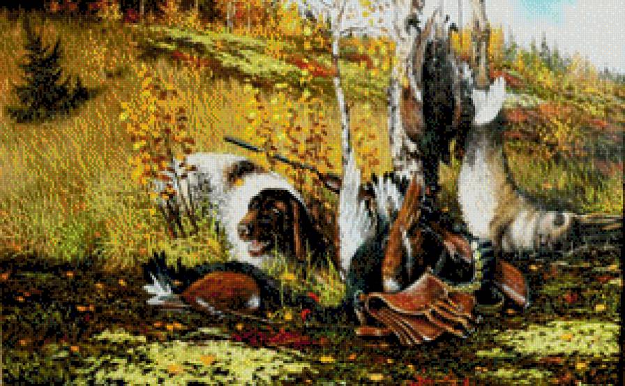 Охота - ліс, охота - предпросмотр