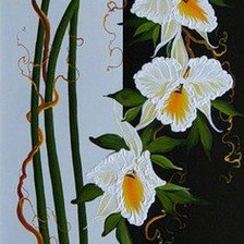 Схема вышивки «FLORES-NARCISOS»