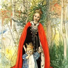 Схема вышивки «genoveva de brabante»