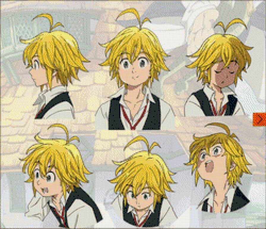 Милиодас - аниме, семь смертных грехов - предпросмотр