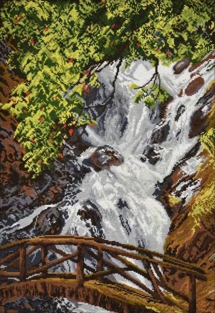 водопад - оригинал