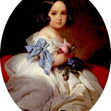 Схема вышивки «Маленькая леди»