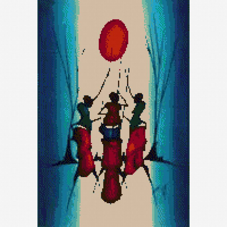 Триптих "Экзотика" часть 1 - триптих, экзотика, индия - предпросмотр