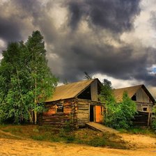 Схема вышивки «перед грозой»