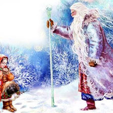 Схема вышивки «Морозко»