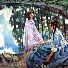 Схема вышивки «ВОДОЕМ»