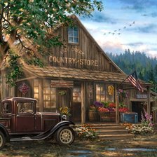 Схема вышивки «дом милый дом»