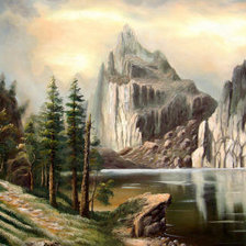 Схема вышивки «фотопейзаж»