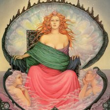 Схема вышивки «венера»