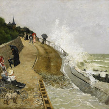 Схема вышивки «берег»