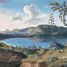 Схема вышивки «пейзаж»