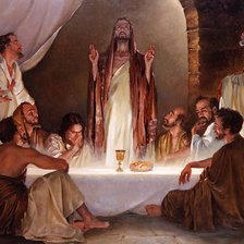 Схема вышивки «Тайная вечеря»