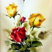 Схема вышивки «художника Mohammad Yazdchi»