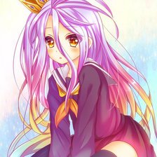 Схема вышивки «No Game No Life»