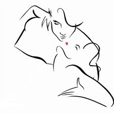 Схема вышивки «пара художник Ty Wilson»