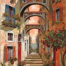 Схема вышивки «арка»