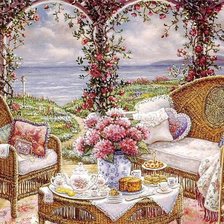 Схема вышивки «арка»