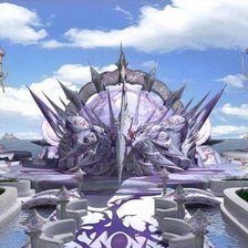 Схема вышивки «воздушный город»