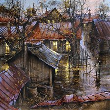 Схема вышивки «осень»