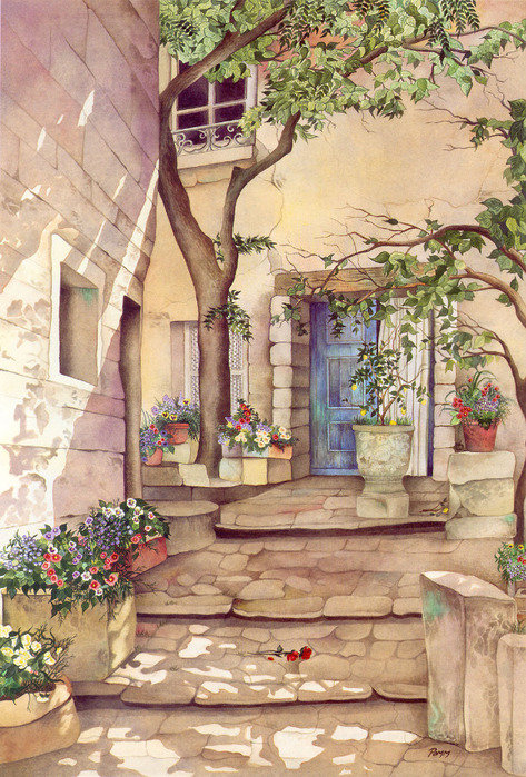 дворик - оригинал