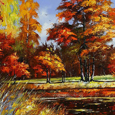 Схема вышивки «осень»