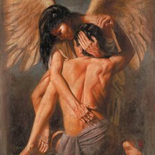 Схема вышивки «Anioł»