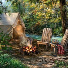 Схема вышивки «в походе»