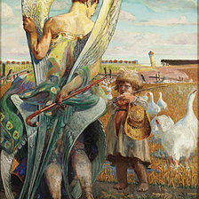 Схема вышивки «Anioł Stróż»