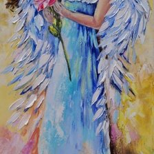 Схема вышивки «Anioł»