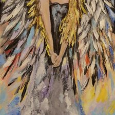 Схема вышивки «Anioł»