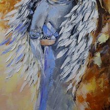 Схема вышивки «Anioł»