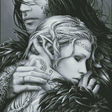 Схема вышивки «пара»