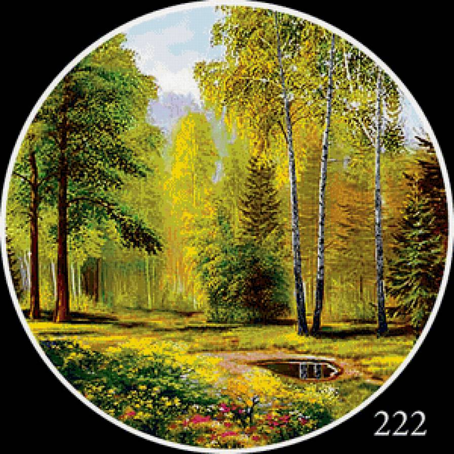 Лес - круг - предпросмотр