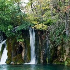 Схема вышивки «Водопад»