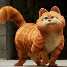 Схема вышивки «Рыжий кот»