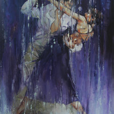 Схема вышивки «Taniec w deszczu»