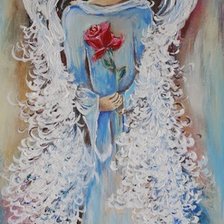 Схема вышивки «Anioł»