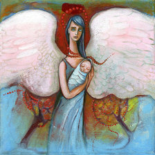 Схема вышивки «Anioł»