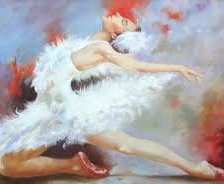 Схема вышивки «Baletnica»