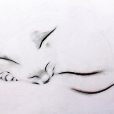 Схема вышивки «кошечка»