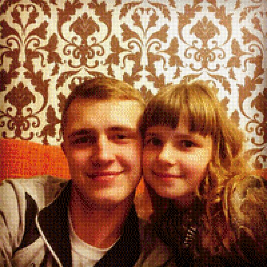 Брат и сестра - семья - предпросмотр