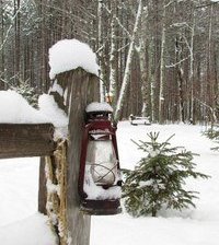 Схема вышивки «фонарь»