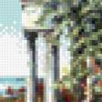 Предпросмотр схемы вышивки «южный дворик» (№815217)